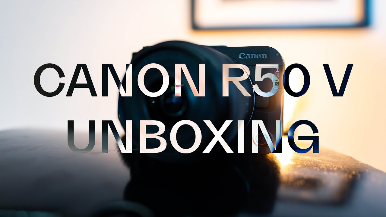 Canon R50 V - Unboxing und erster Eindruck