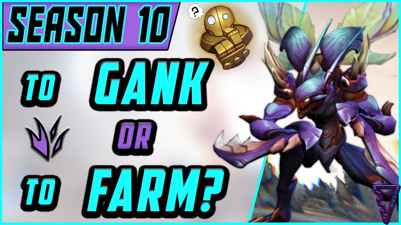 How To Jungle In Season 10: Ganking Or Farming? | League of Legends