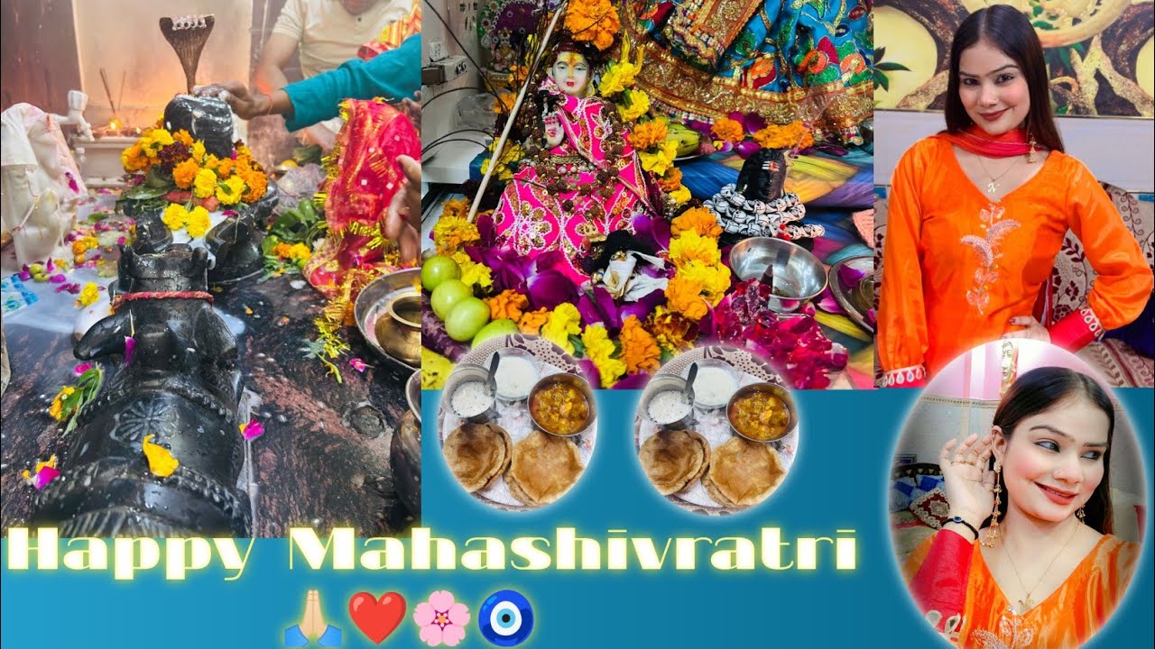 Happy Mahashivratr🙏🏻🌸❤️🧿 #Viral vlog #Nandani nagia