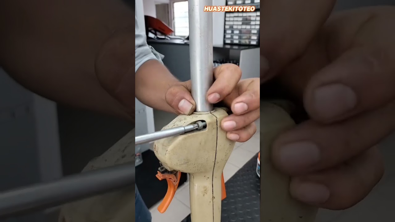 punto importante.como engrasar el &aacute;rbol de accionamiento de la FS 38 #stihl  #desbrozadora #tips