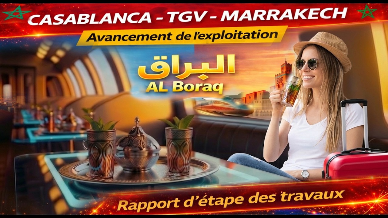 LGV 320 Km h   Casablanca   Marrakech