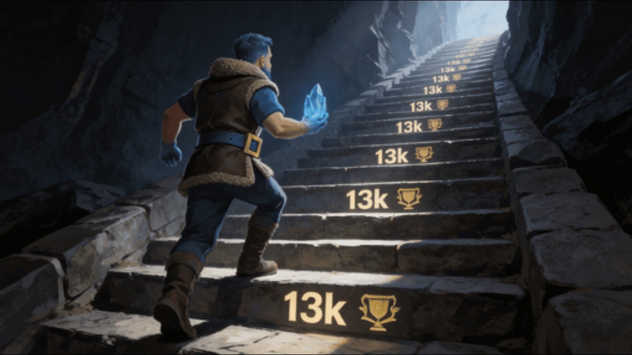 BUSCANDO OS 13K NA PRINCIPAL!