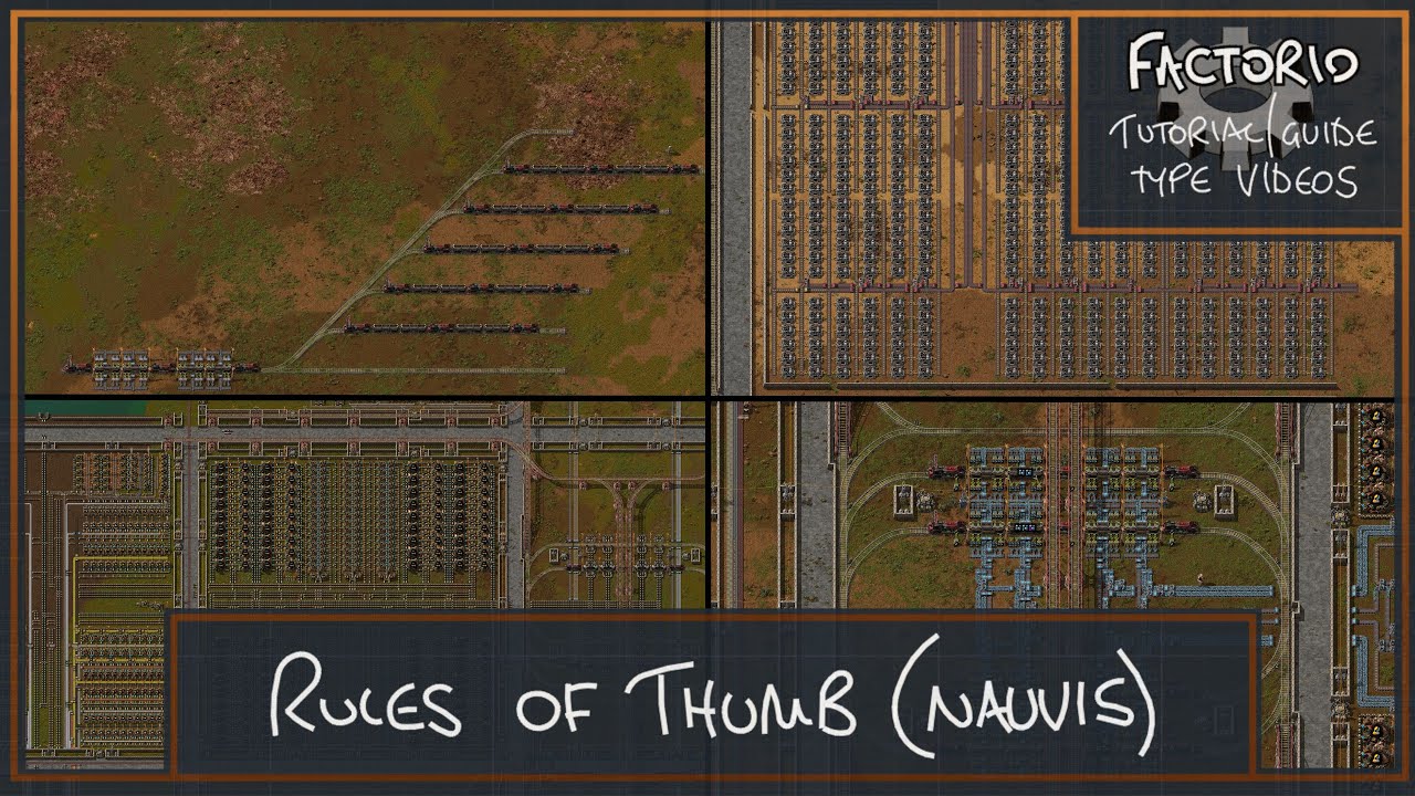 Factorio - Rules of Thumb (Nauvis)