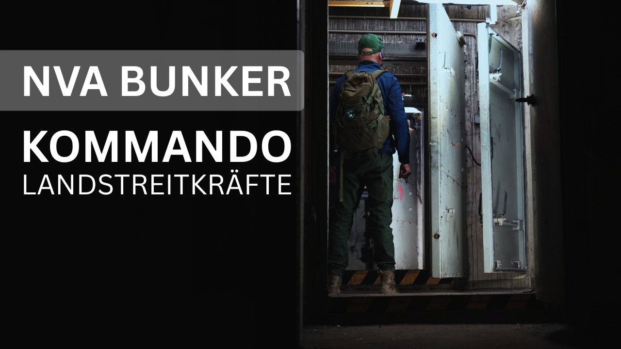Lost Place Bunker - NVA Kommando Landstreitkräfte - Kalter Krieg / Cold War 4K
