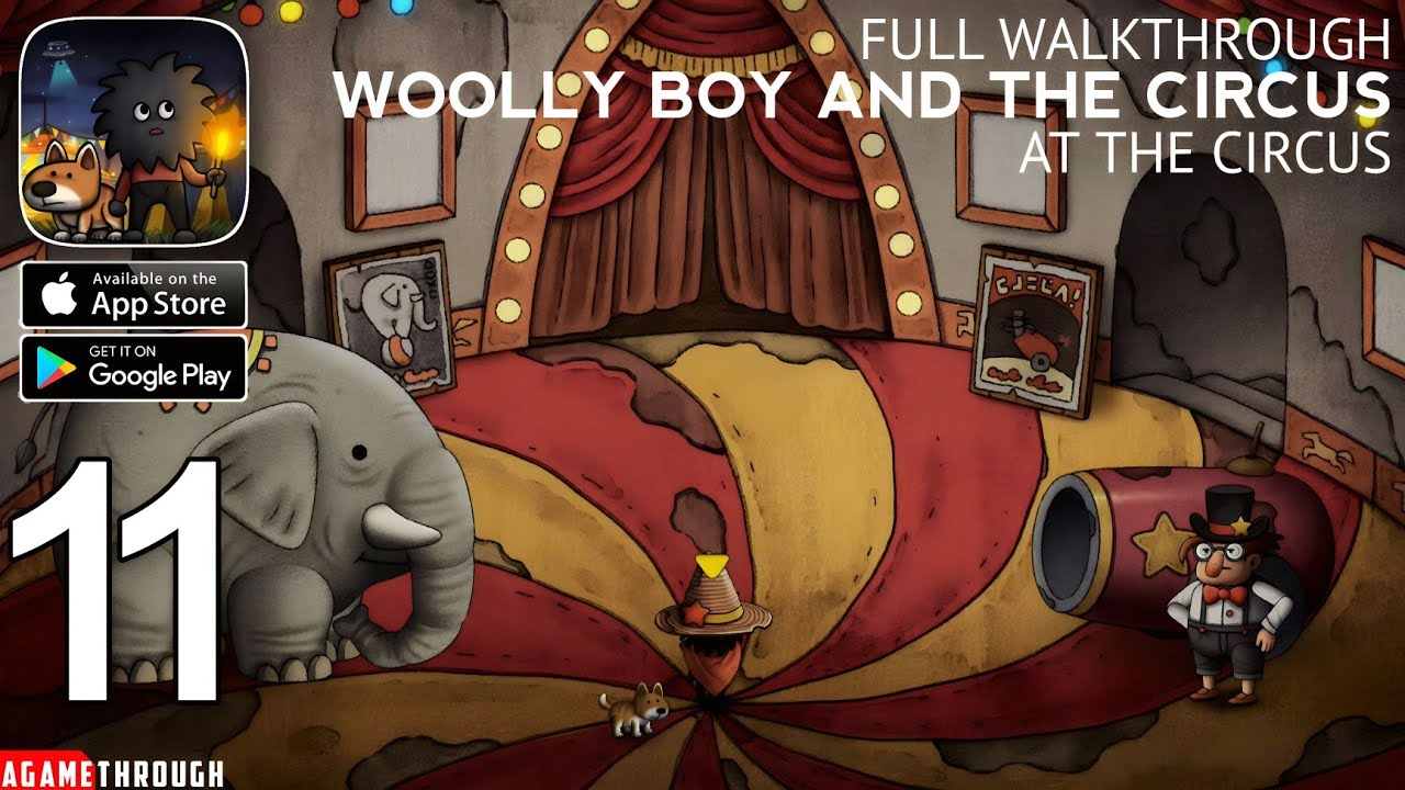 Woolly Boy and the Circus | at the circus Part 11 Full Walkthrough / Tutorial / Guides / Hint