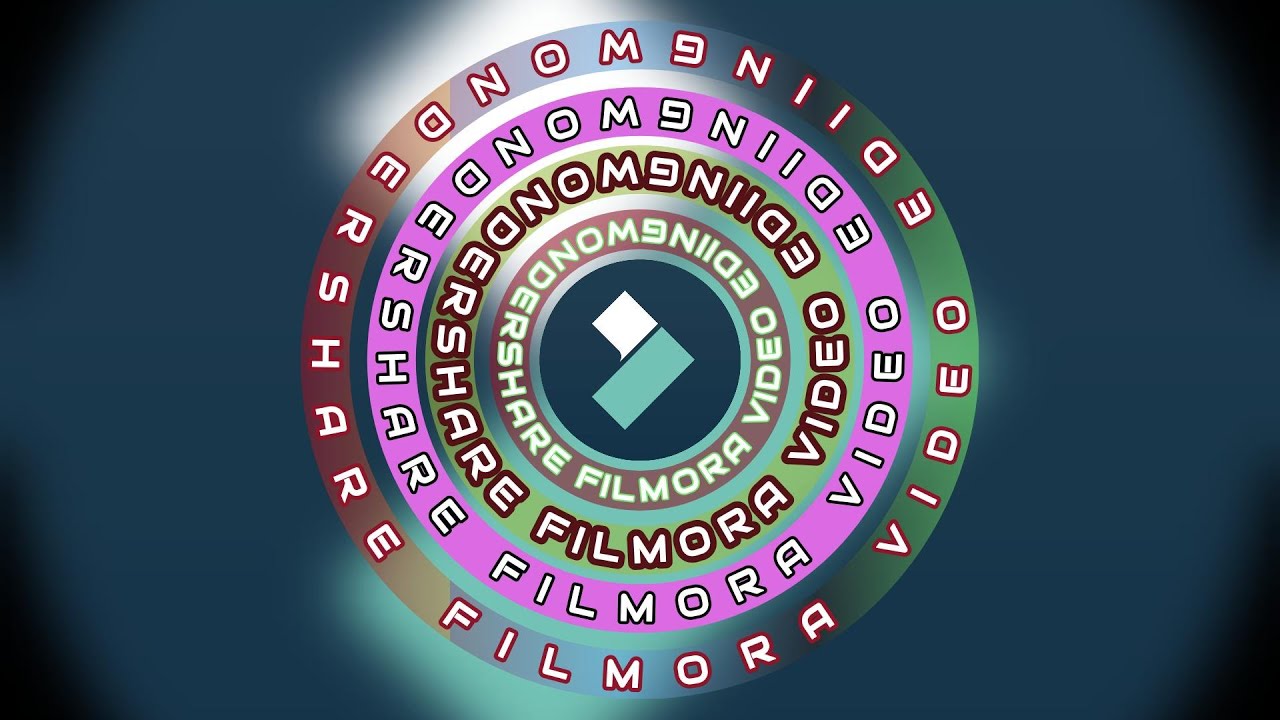 Make TEXT Revolve Around a Circle in Filmora 14
