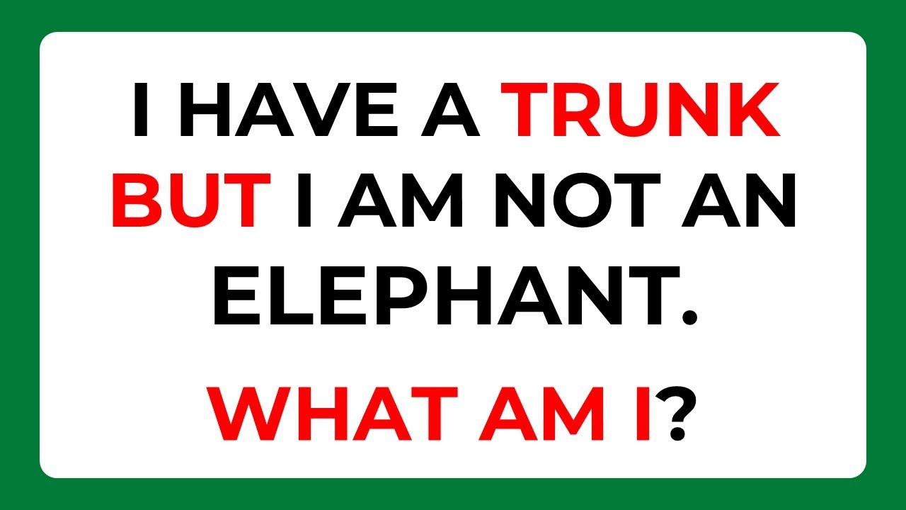 CAN YOU SOLVE THESE 10 TRICKY RIDDLES? | ONLY A GENIUS CAN PASS THIS TEST #challenge 109