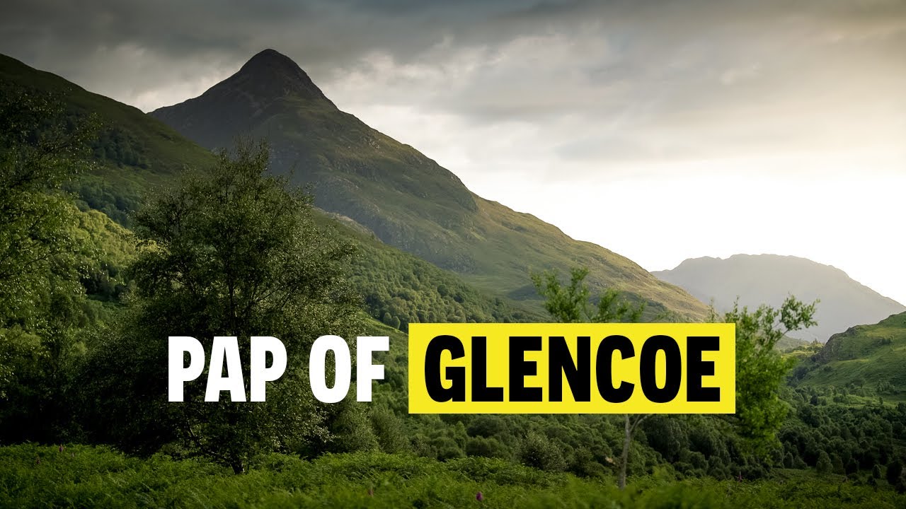 The Pap of Glencoe - FULL hike & route map