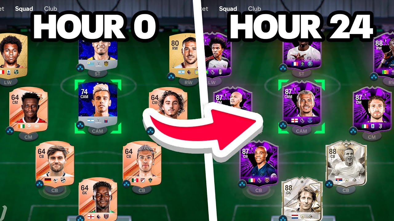 24 часа на создание лучшей команды EA FC 24!