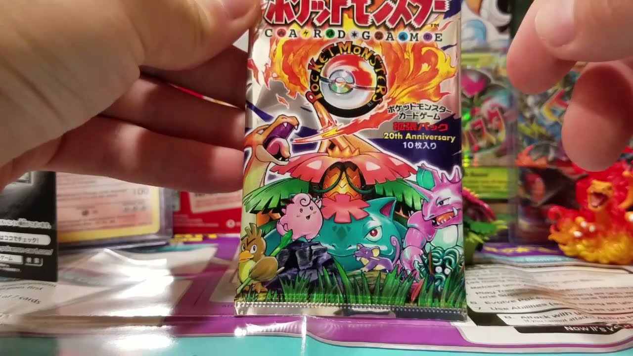 GOD Box? INSANE PULLS from Pokemon Japanese 20th Anniversary XY Evolutions | Charizard was pulled!