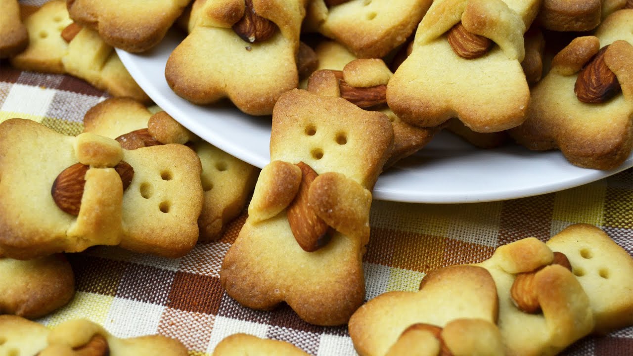 Galletas de Mantequilla Con Forma de Osito | Recetas de cocina