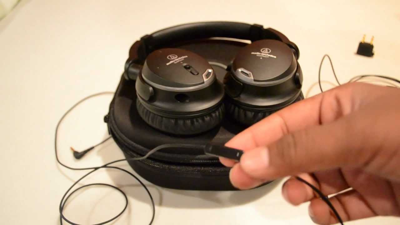 Audio Technica ATH-ANC9 QuietPoint Noise Cancelling Headphones