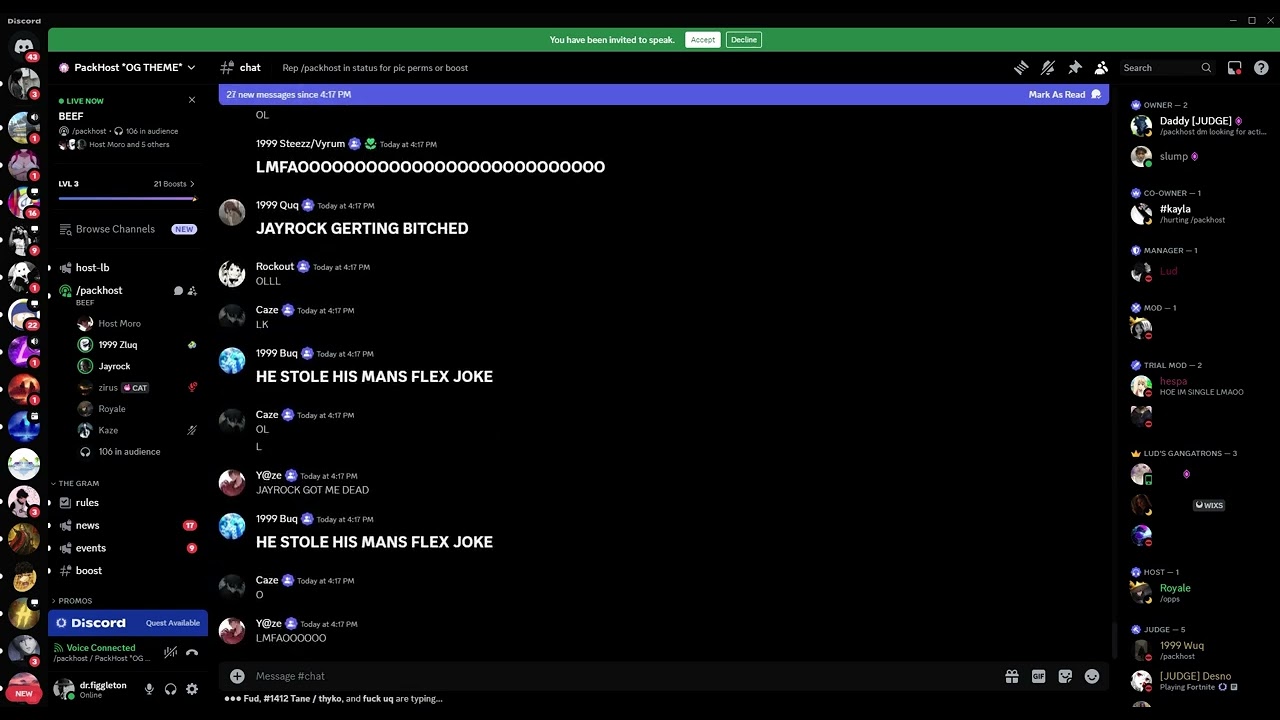 Zluq VS Jayrock (DISCORD PACKING)