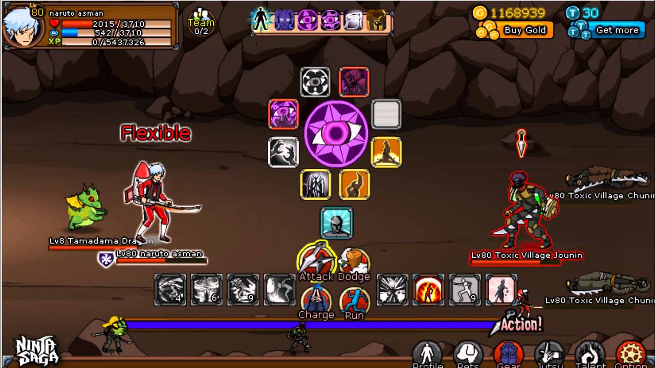Ninja Saga 2013 Easter New Pet Gameplay Tamadama Dragon