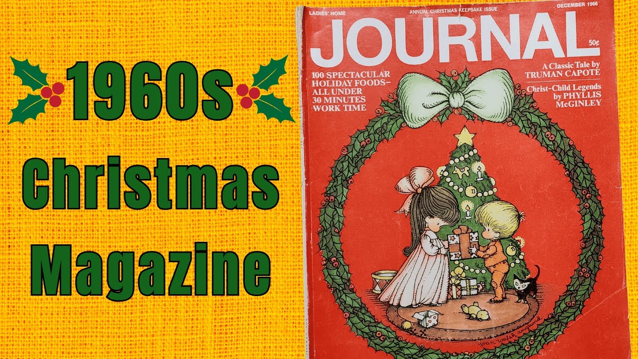 Remembering Christmas 1966 Ladies Home Journal Magazine Flip Through Ads & Fashion