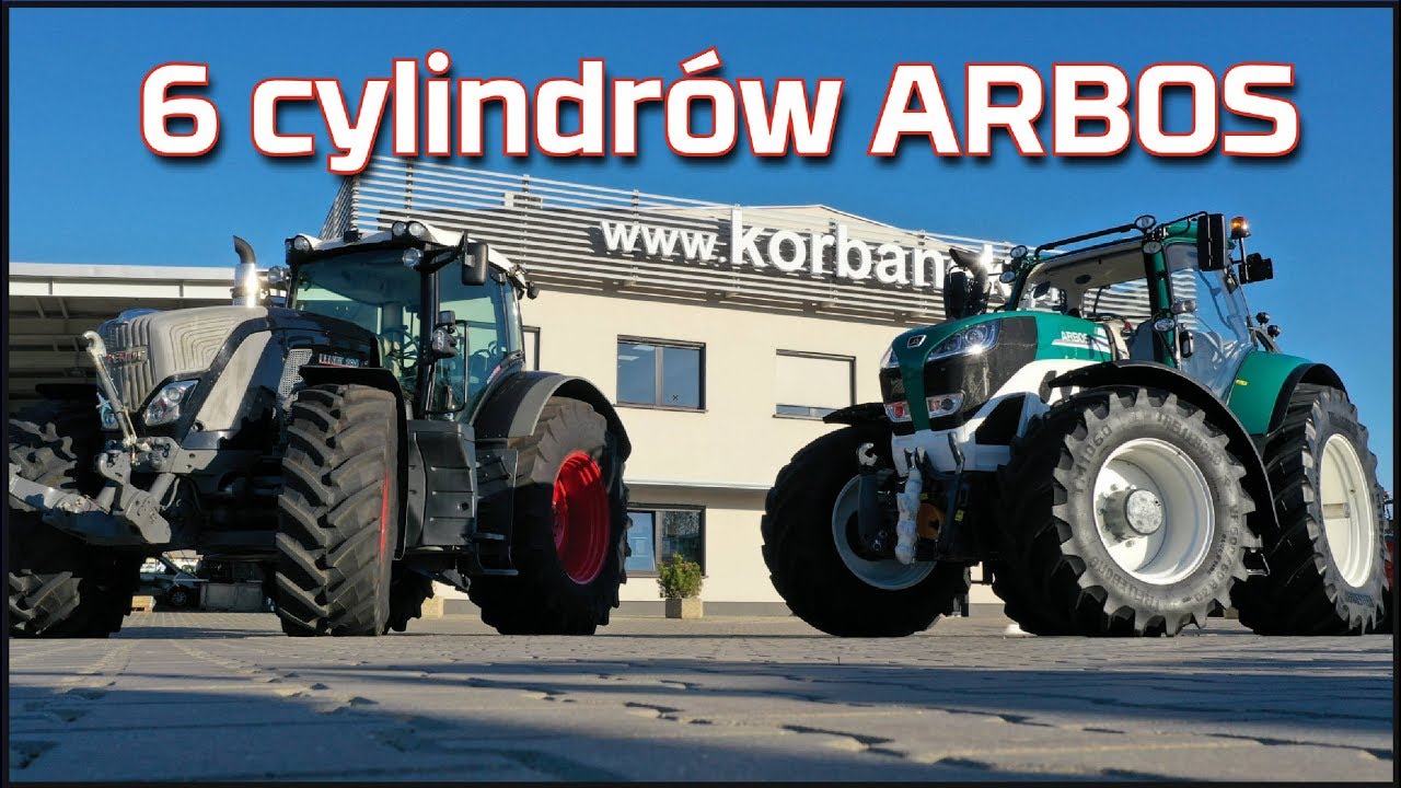 Najnowsze 6 cylindr&oacute;w 👉 ciągnik ARBOS 7260 odjechał do Włoch 👉 Model 260 KM [Korbanek]