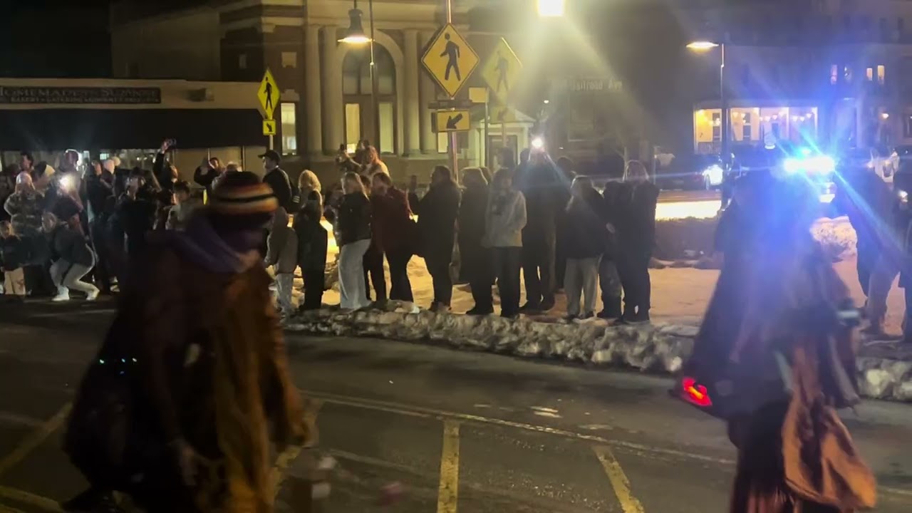 Buddhist Monks Brave Cold Walking Through Ashland Virginia to Randolph Macon College 2/3/2026