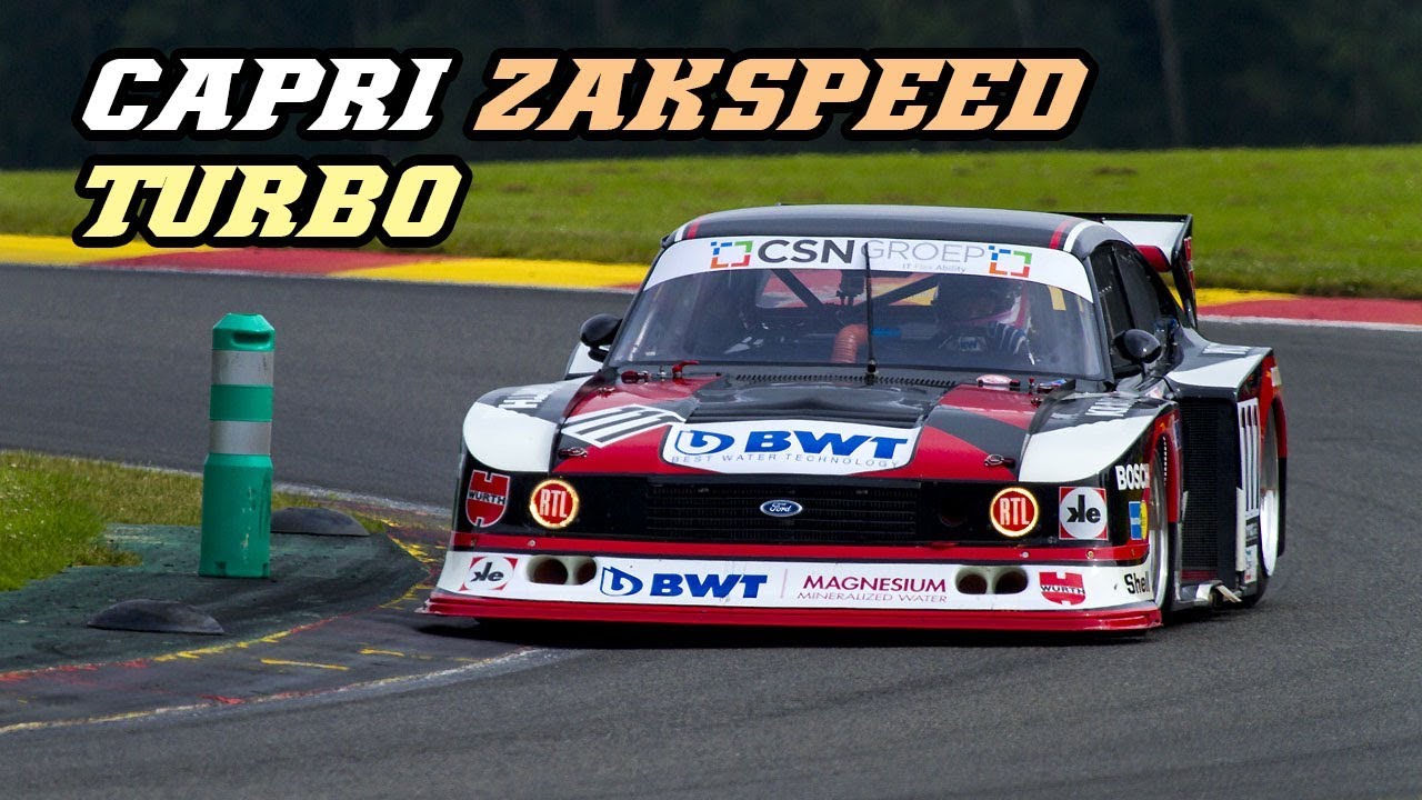 Ford Capri Zakspeed Turbo - racing at Spa-Francorchamps 2018
