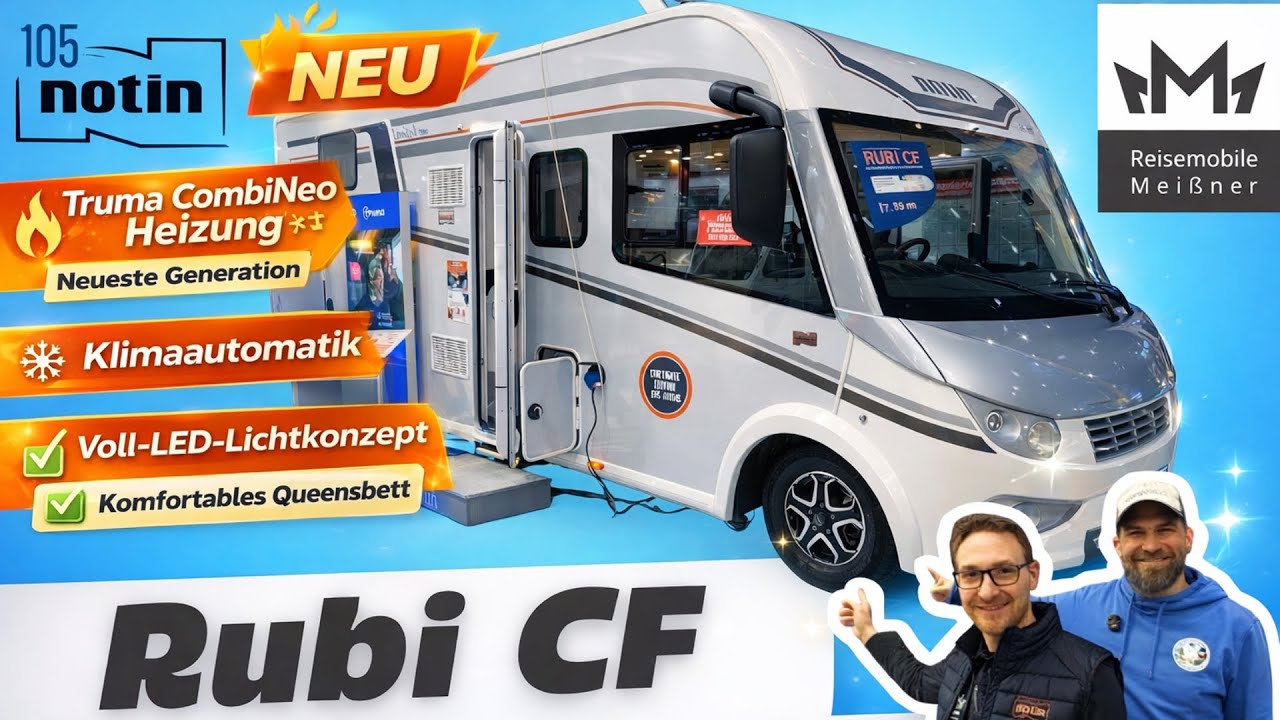 Notin Rubi CF 105 Jahre Edition | Jetzt bei Reisemobile Meissner entdecken!
