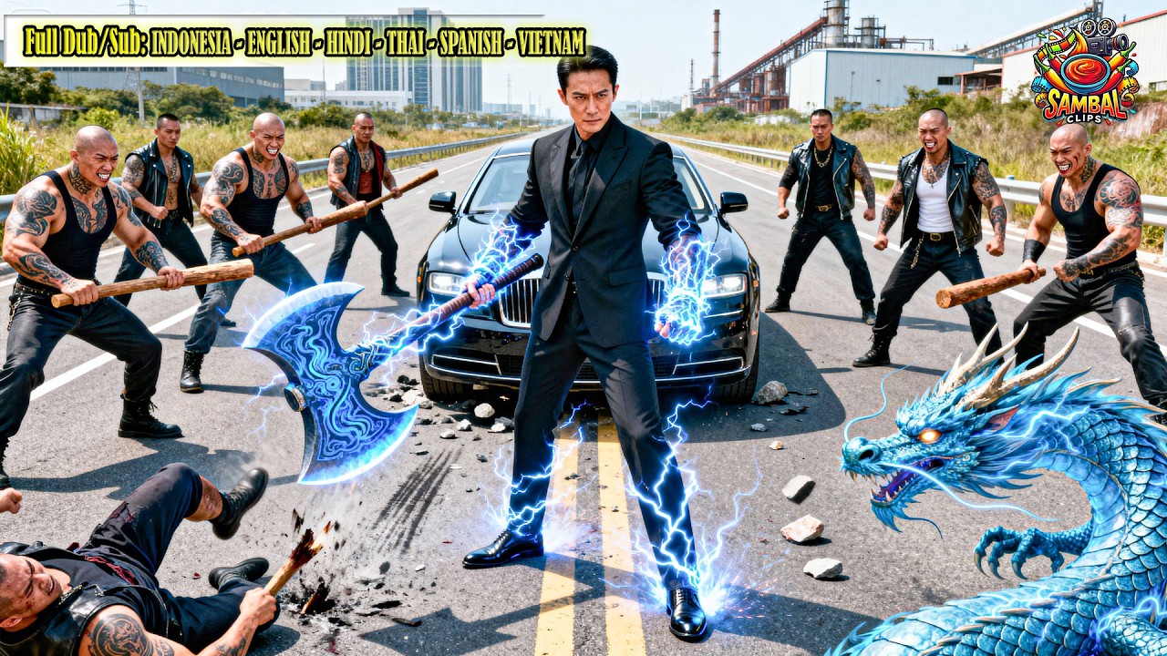 Geng Preman Hadang Mobil CEO Untuk Membunuh, Tak Sangka Salah Sasaran Bertemu Ahli Bela Diri