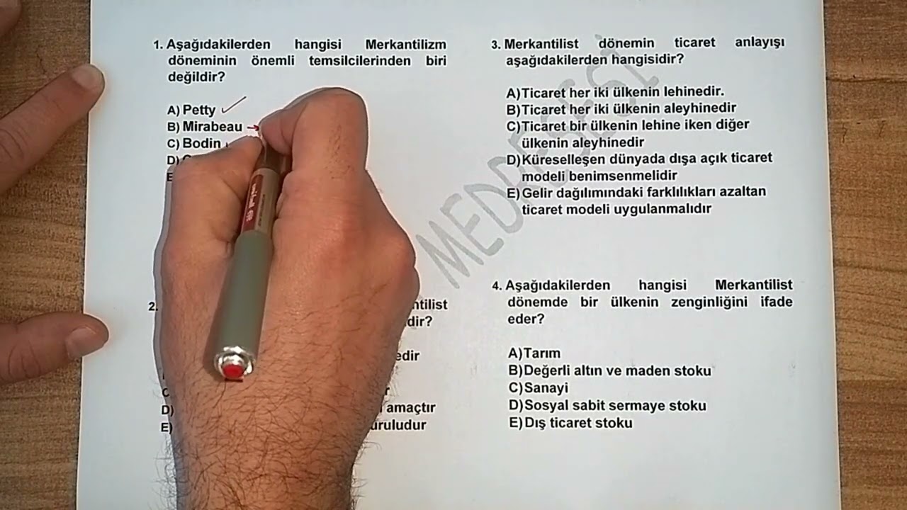 1) ULUSLARARASI İKTİSAT SORU ÇÖZÜMÜ - 1