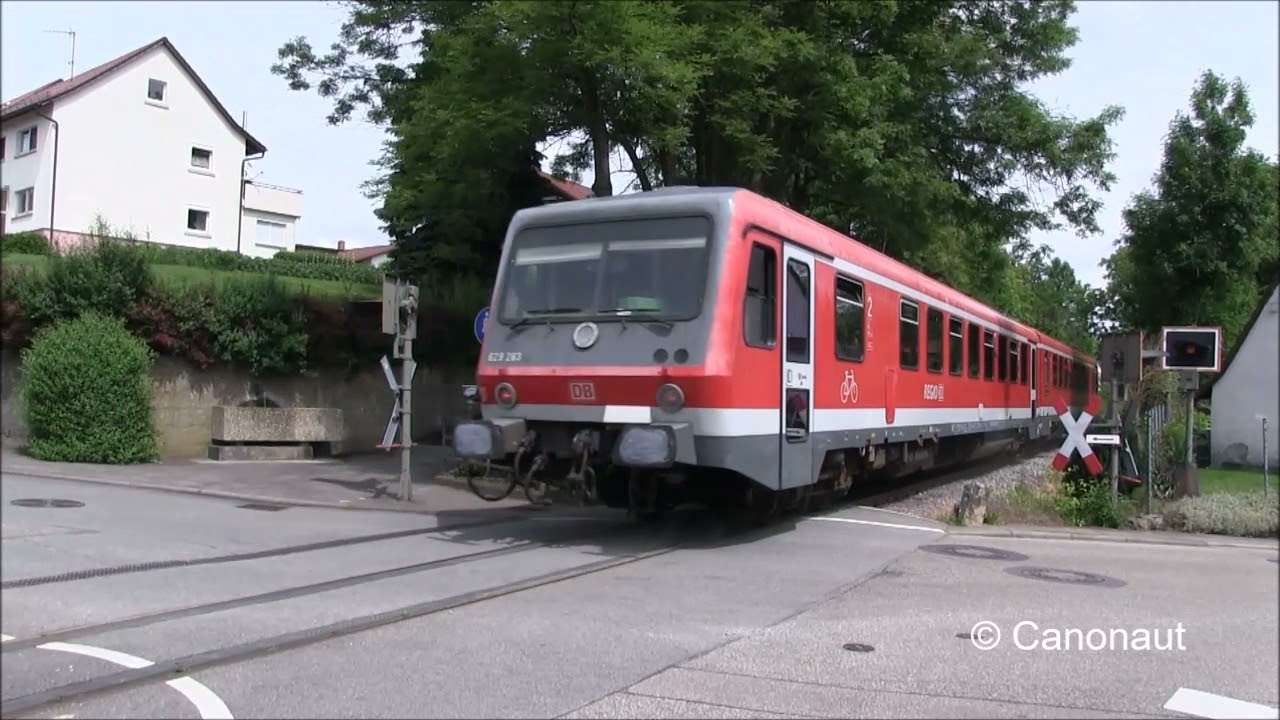 Canonaut Bahnfilme - Mit dem VT 628 auf der Krebsbachtalbahn