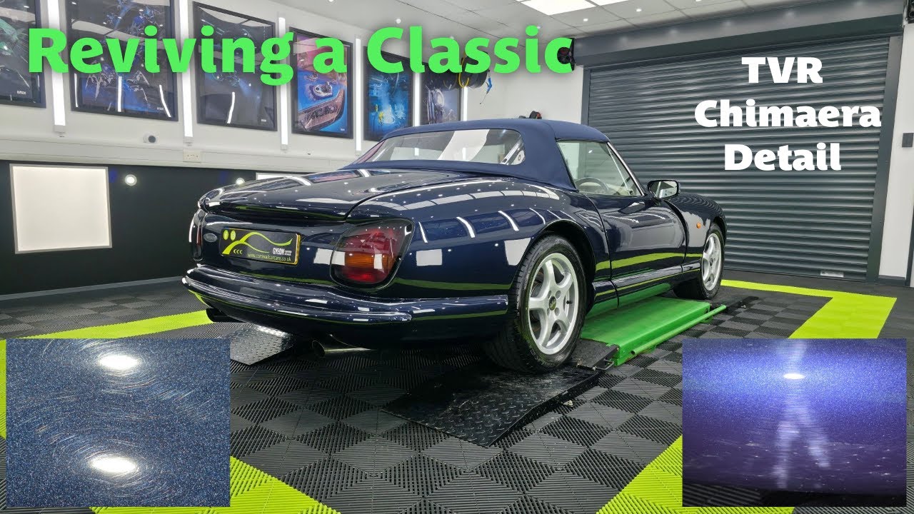 Reviving a Classic! 27-Year-Old TVR Chimaera Gets Gyeon Infinite Ceramic Detail
