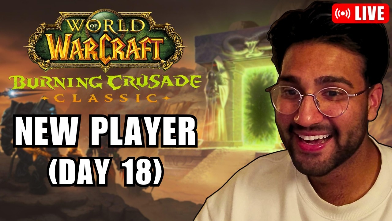 🔴 NEW PLAYER! 🔴TBC Classic 🔴 Blood Elf Rogue | WoW TBC Classic