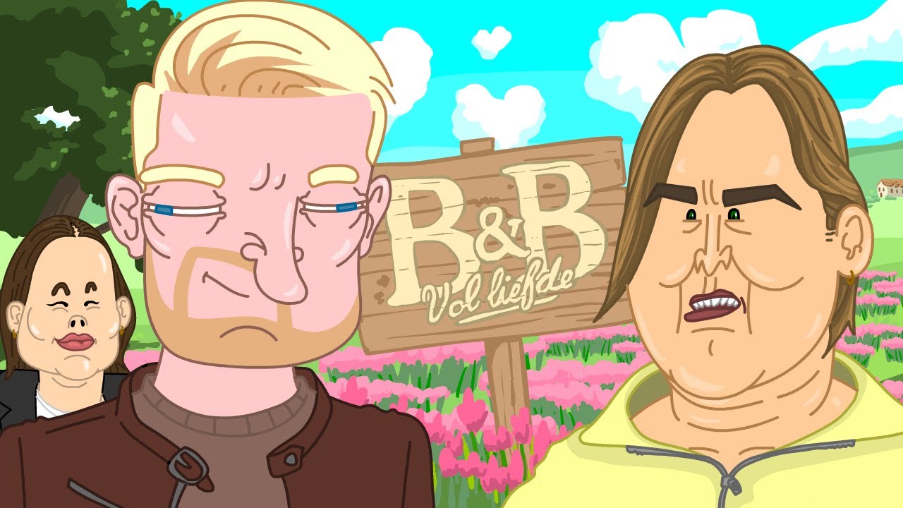 B&B Vol Liefde Cartoon: Daniël en Renske