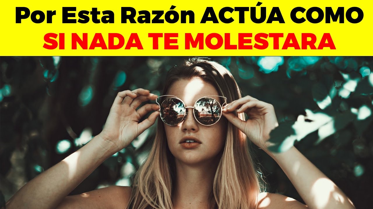&iquest;Por qu&eacute; es tan poderoso ACTUAR COMO SI NADA TE MOLESTARA?