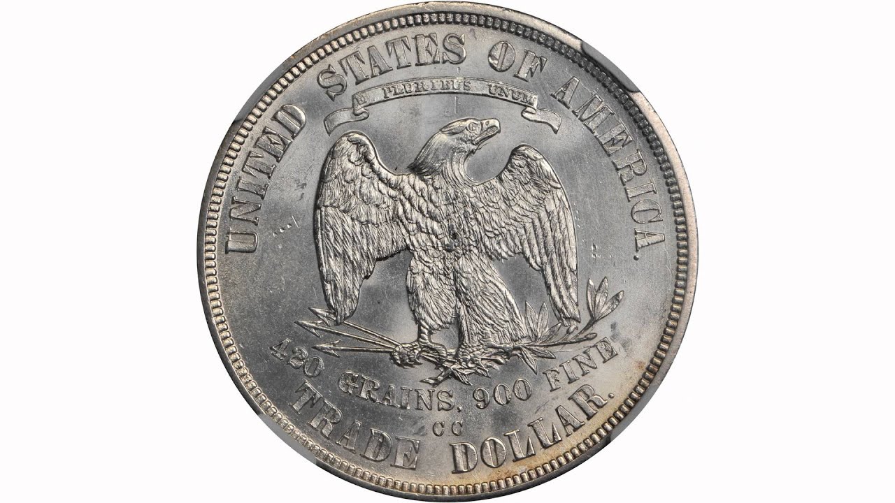 1876-CC Trade Dollar. MS-62 (NGC). CAC. Lot: 7461