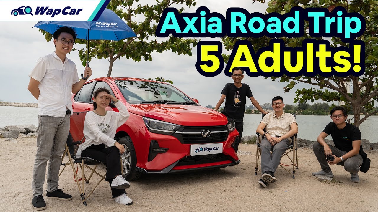 Обзор Perodua Axia 1.0 AV 2023 года в Малайзии! Пять взрослых и багаж на одном полном баке? | WapCar