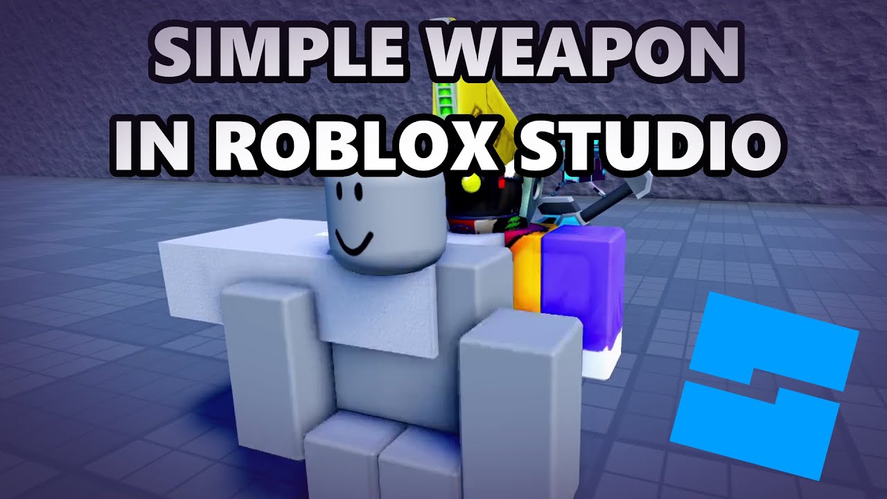 HOW to make a quick WEAPON in ROBLOX STUDIO (tutorial)