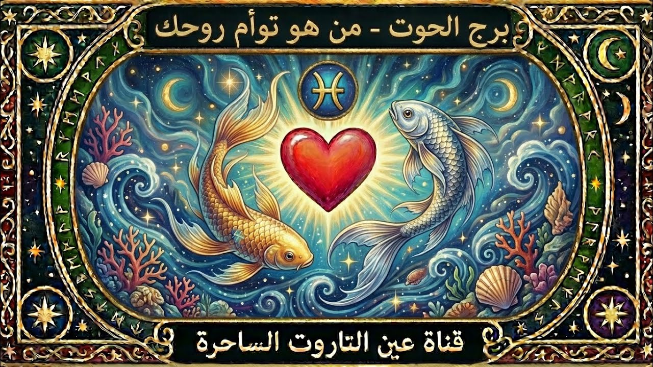 برج الحوت من هو تؤام روحك 💕