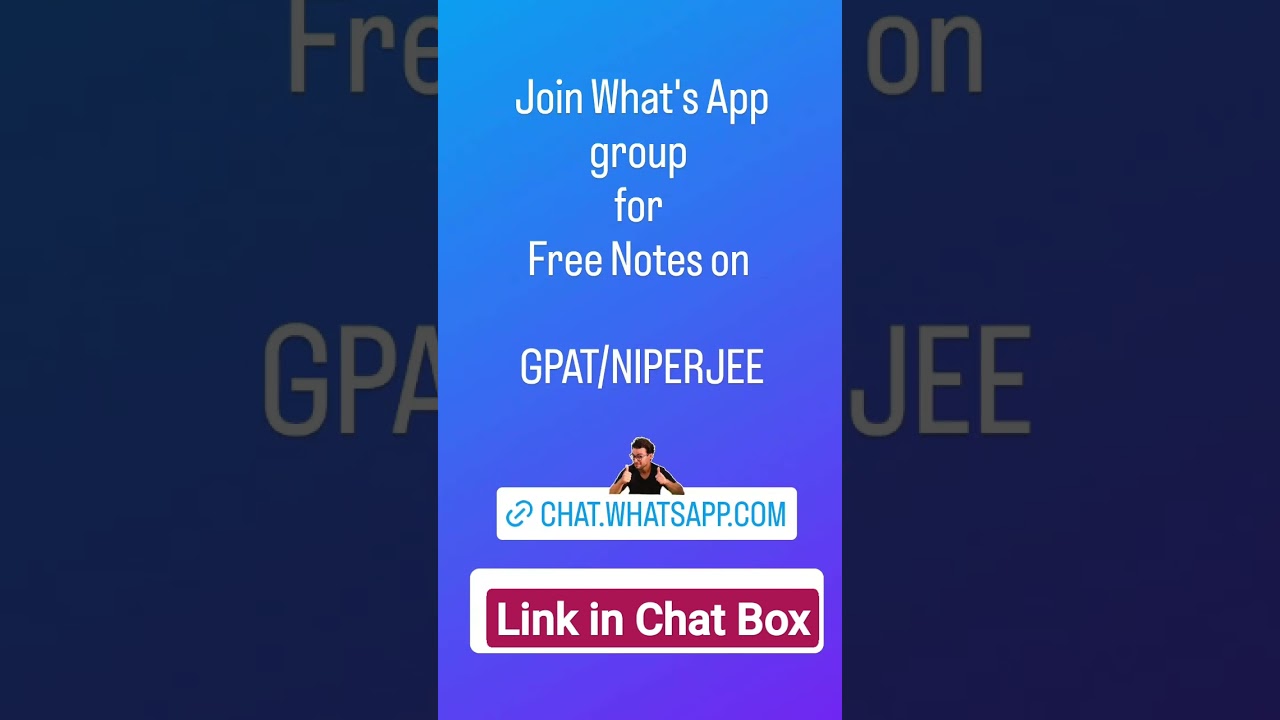 Free GPAT NIPERJEE notes #gpat #niper #nta #pharmatoonz #pharmacy #pharmacist #niperjee #pharma