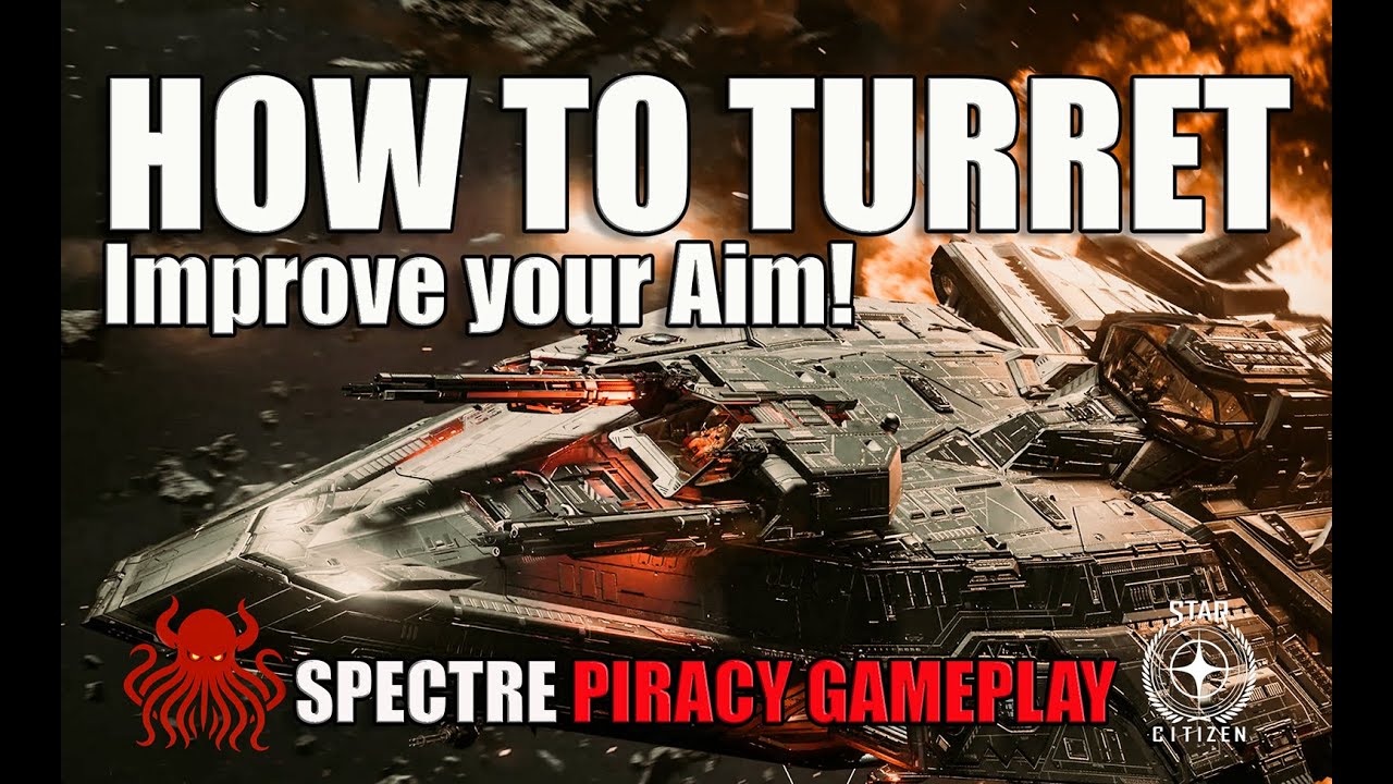 Star Citizen Flight school - Turret aimbot ON