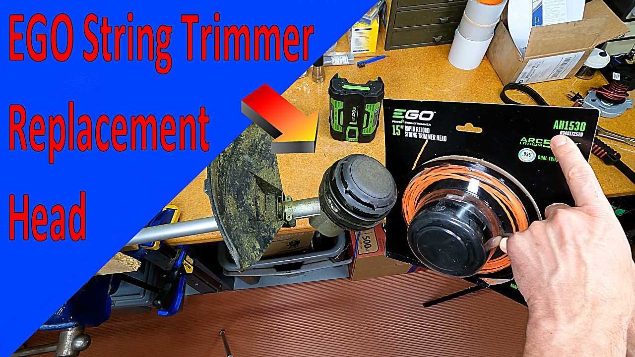 Ego string trimmer head replacement