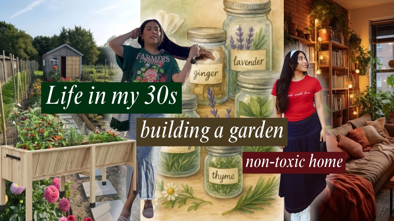 Upgrading my life in my 30s | How I Create a Thriving Home + Unboxing My Garvee Raised Garden Bed!