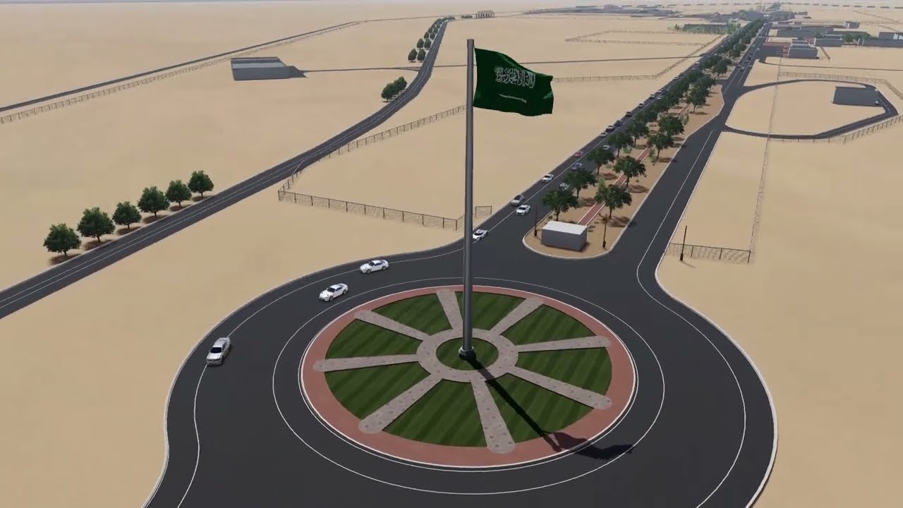 Empty Quarter Land port Landscape Design | DPM
