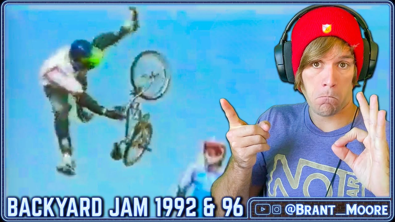 RANDOM BMX REACT! - Backyard Jam 1992 & 1996