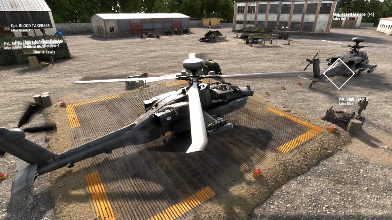 I Love the AH-64 Apache in Arma Reforger