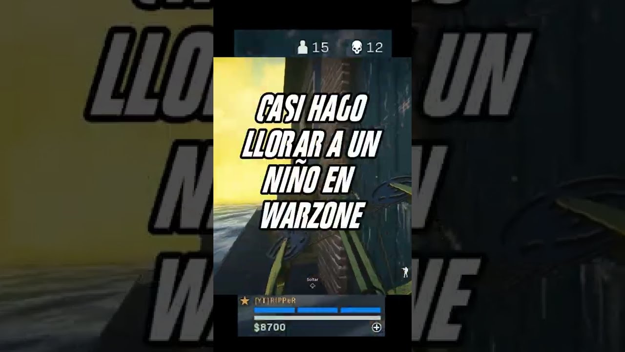 Casi hago LLORAR a un NI&Ntilde;O en WARZONE | RiPPeR