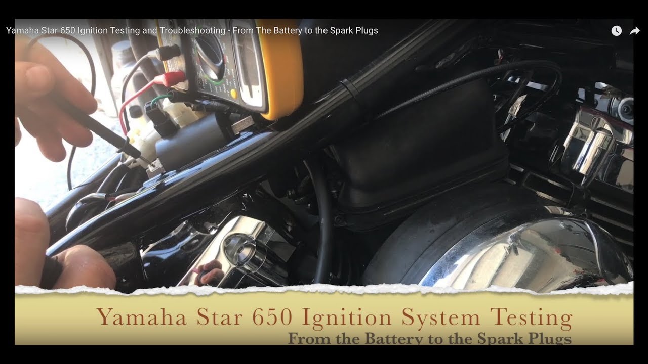 Проверка и устранение неисправностей зажигания Yamaha Star 650 — от аккумулятора до свечей зажигания