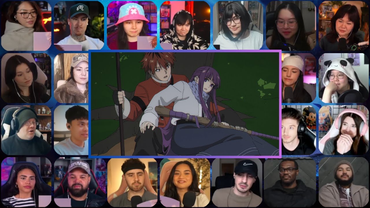 Frieren Beyond Journey's End Season 2 Episode 4 Reaction Mashup 葬送のフリーレン 第２期