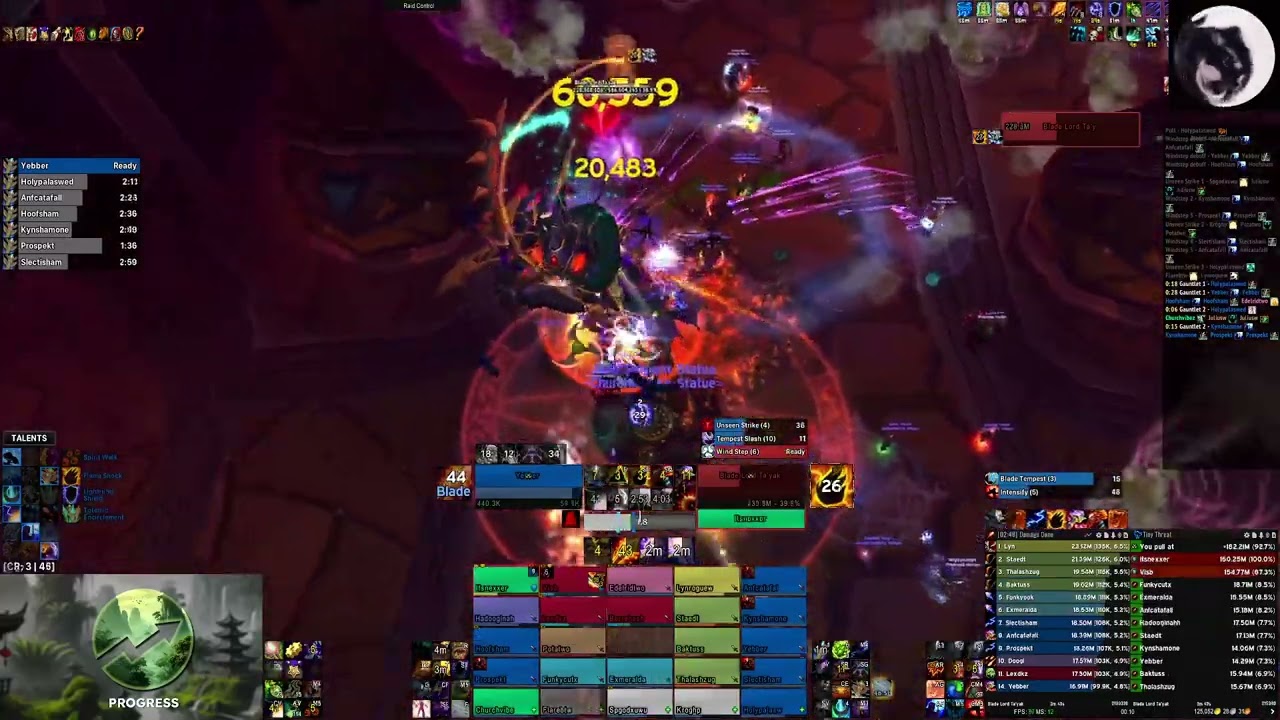 Heart of Fear 25 HC World First MoP Classic Enha PoV from Progress