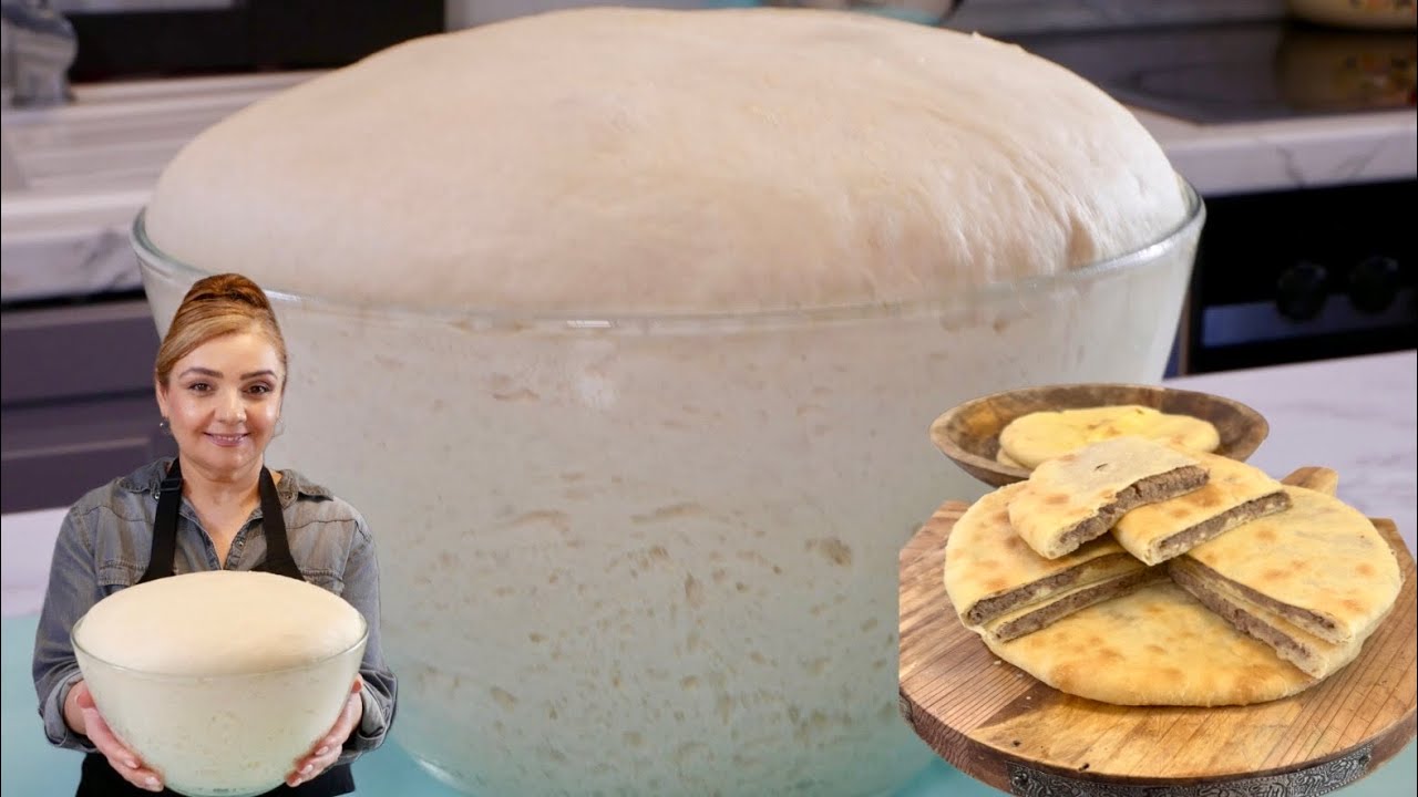  🥟ნომერ პირველი ცომი! ხაჭაპურისა და ლობიანისთვის / Best Dough for Khachapuri & Lobiani