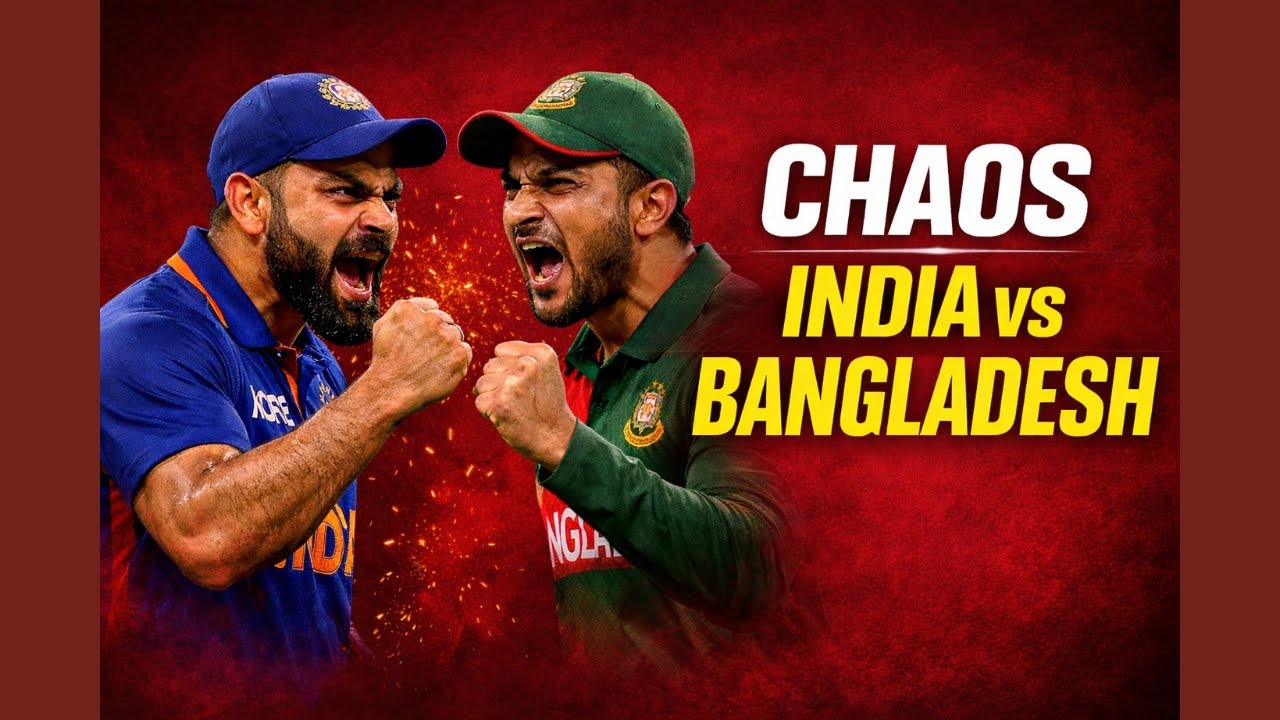 INDIA–BANGLADESH CHAOS 🚨 ICC DRAMA, POLITICS & T20 WORLD CUP FALLOUT