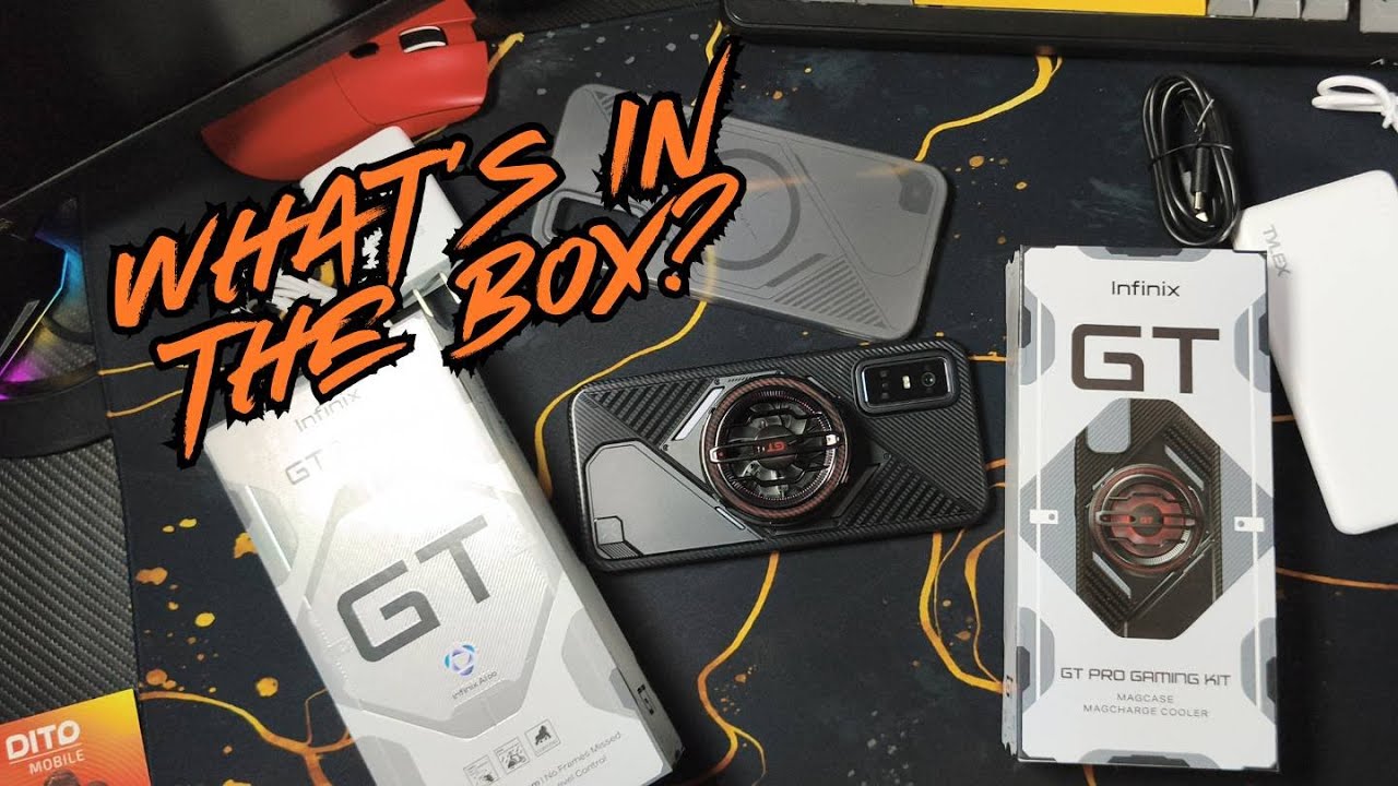 Infinix GT30 Pro Phone + Gaming Kit Unboxing (Tagalog)