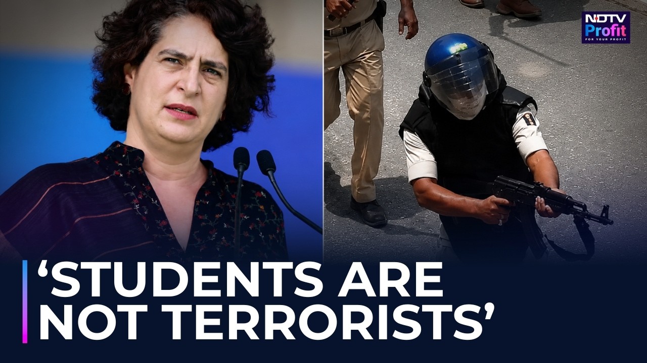 AK-47 Fired During Student Protests In Bihar: Congress Leader Priyanka Gandhi Reacts