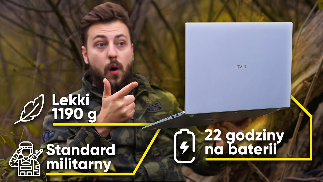 Lekki i MEGA wytrzymały laptop - Test LG Gram 16